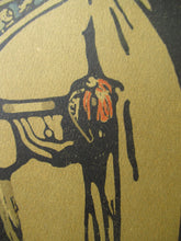 Load image into Gallery viewer, William Nicholson Antique Lithograph London Types Series FRAMED
