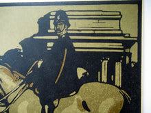 Load image into Gallery viewer, William Nicholson London Types Mounted Policeman Constitution Hill FRAMED
