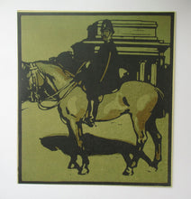 Load image into Gallery viewer, William Nicholson London Types Mounted Policeman Constitution Hill FRAMED
