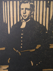 William Nicholson School Boy Bluecoat Boy Victorian Social History Lithograph