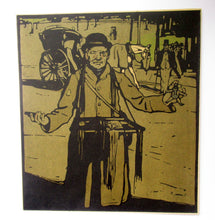 Load image into Gallery viewer, William Nicholson London Types Street Hawker or Salesman Lithograph Antique
