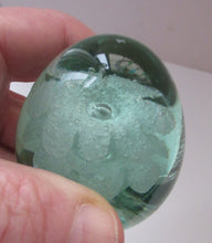Load image into Gallery viewer, Victorian Paperweight Glass Dump with Plant Pot Inclusion
