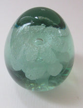 Load image into Gallery viewer, Victorian Paperweight Glass Dump with Plant Pot Inclusion
