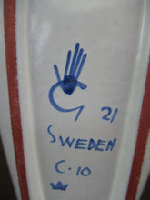 Load image into Gallery viewer, Vintage 1950s Swedish Stig Lindberg Leaf Pattern Dish
