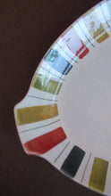 Load image into Gallery viewer, 1960s Original Jessie Tait Mexicana Midwinter Sandwich Plate with Handle
