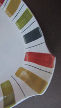 Load image into Gallery viewer, 1960s Original Jessie Tait Mexicana Midwinter Sandwich Plate with Handle

