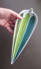 Load image into Gallery viewer, Vintage 1950s Swedish Stig Lindberg Leaf Pattern Dish
