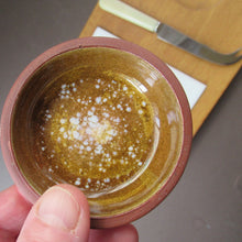 Load image into Gallery viewer, 1960s Syd Walker Ceramic and Oak Cheeseboard. Scottish Retail Historical Item

