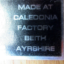 Load image into Gallery viewer, 1960s Syd Walker Ceramic and Oak Cheeseboard. Scottish Retail Historical Item
