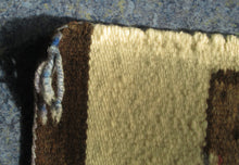 Load image into Gallery viewer, Vintage North American Folk Art Textile. Mid Century Navojo Yei Rug or Wall Hanging

