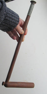 Vintage Wooden Zule Wooden Pedi Pipe Xhosa Tribe South Africa