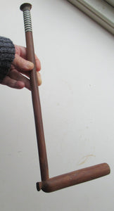 Vintage Wooden Zule Wooden Pedi Pipe Xhosa Tribe South Africa