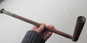 Vintage Wooden Zule Wooden Pedi Pipe Xhosa Tribe South Africa