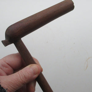 Vintage Wooden Zule Wooden Pedi Pipe Xhosa Tribe South Africa