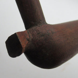 Vintage Wooden Zule Wooden Pedi Pipe Xhosa Tribe South Africa