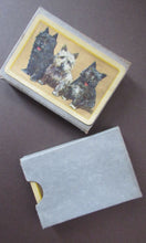 Load image into Gallery viewer, 1930s Art Deco Playing Cards with Terriers on the Back of Each
