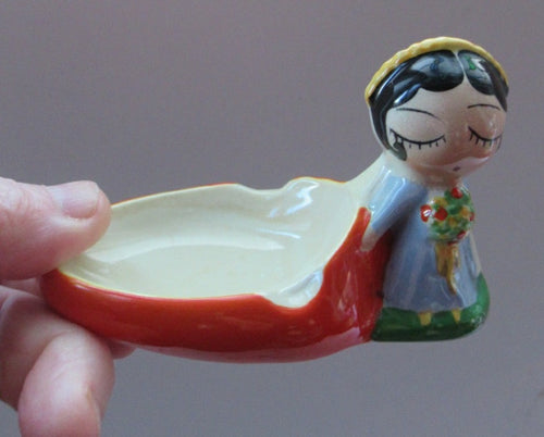 1930s Carlton Ware Art Deco Ashtray Bride