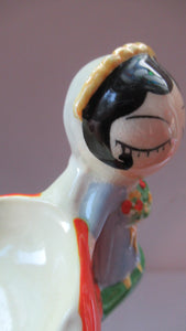 1930s Carlton Ware Art Deco Ashtray Bride