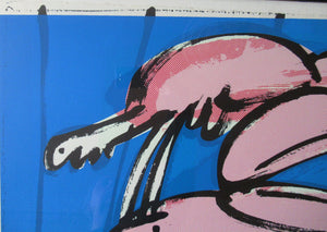 Peter Pretsell Original Lithograph Limited Edition Pencil Signed and Dated 1986