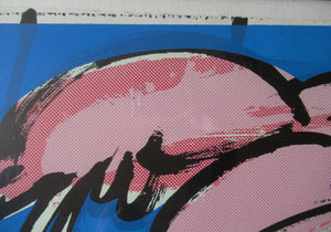 Peter Pretsell Original Lithograph Limited Edition Pencil Signed and Dated 1986