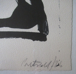 Peter Pretsell Original Lithograph Limited Edition Pencil Signed and Dated 1986