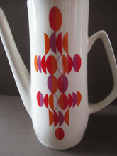 Load image into Gallery viewer, 1960s British Empire Porcelain Coffee Set.  Eclipse Pattern
