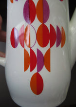 Load image into Gallery viewer, 1960s British Empire Porcelain Coffee Set.  Eclipse Pattern
