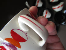 Load image into Gallery viewer, 1960s British Empire Porcelain Coffee Set.  Eclipse Pattern
