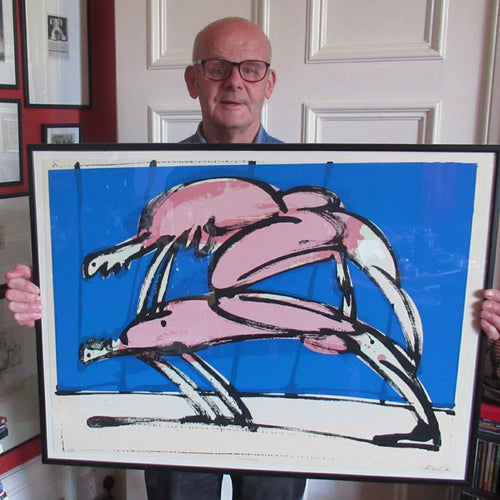 Peter Pretsell Original Lithograph Limited Edition Pencil Signed and Dated 1986