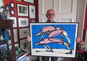 Peter Pretsell Original Lithograph Limited Edition Pencil Signed and Dated 1986