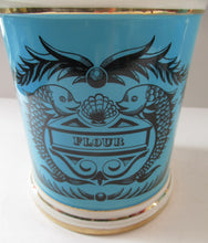 Load image into Gallery viewer, 1960s Portmeirion Blue Apothecary Pot. Dolphins Flour
