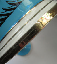 Load image into Gallery viewer, 1960s Portmeirion Blue Apothecary Pot. Dolphins Flour

