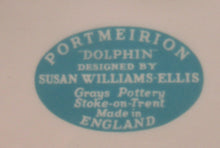 Load image into Gallery viewer, 1960s Portmeirion Blue Apothecary Pot. Dolphins Flour
