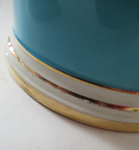 Load image into Gallery viewer, 1960s Portmeirion Blue Apothecary Pot. Dolphins Flour
