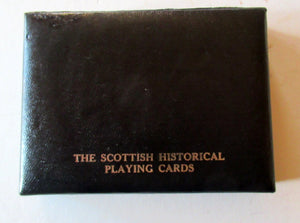 1976 Issue Double Deck Playint Cards by Willie Rodger Historical Persons of Scotland