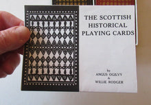 Load image into Gallery viewer, 1976 Issue Double Deck Playint Cards by Willie Rodger Historical Persons of Scotland
