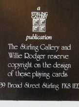 Load image into Gallery viewer, 1976 Issue Double Deck Playint Cards by Willie Rodger Historical Persons of Scotland
