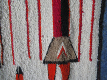 Load image into Gallery viewer, Vintage Navajo Yei Yei Pictorial Rug or Wall Hanging
