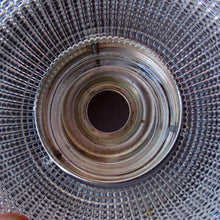 Load image into Gallery viewer, Antique Glass Holophane Glass Hanging Light Shade
