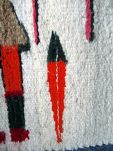 Load image into Gallery viewer, Vintage Navajo Yei Yei Pictorial Rug or Wall Hanging
