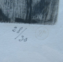 Load image into Gallery viewer, Louis Legrand (1863 - 1951). French Belle Epoque Etching: Soireux (Evening Entertainment).  Pencil Signed
