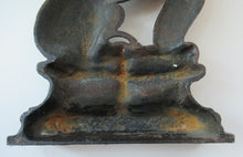 Load image into Gallery viewer, Antique Victorian Cast Iron Lion Rampant Door Stop
