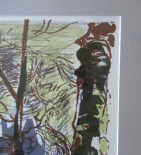 Load image into Gallery viewer, Edwin La Dell (1914 - 1970). 1960s Limited Edition Colour Lithograph: FETTES COLLEGE, EDINBURGH. Signed in pencil
