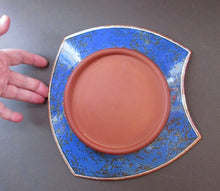 Load image into Gallery viewer, 1980s Studio Pottery Wall Hanging Shallow Dish by Morgen Hall
