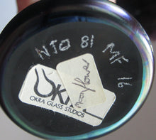 Load image into Gallery viewer, Okra Perfume Bottle Moonflower by Nicola Osborne 1981
