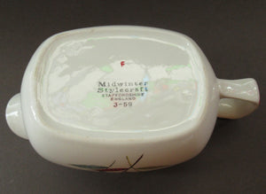 1950s MIDWINTER Gravy Boat or Jug. Collectable HAWAII PATTERN
