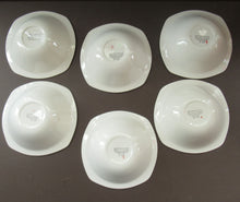 Load image into Gallery viewer, 1950s MIDWINTER Set of SIX Pudding Bowls. Collectable HAWAII PATTERN

