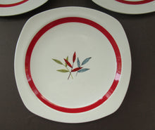 Load image into Gallery viewer, 1950s MIDWINTER Three Side Plates. Collectable HAWAII PATTERN. 7 1/2 inches
