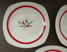 Load image into Gallery viewer, 1950s MIDWINTER Three Side Plates. Collectable HAWAII PATTERN. 7 1/2 inches
