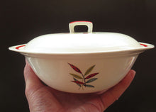 Load image into Gallery viewer, 1950s MIDWINTER Lidded Tureen or Serving Dish. Collectable HAWAII PATTERN
